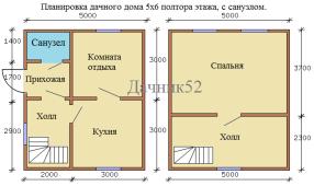 План дома Кремёнки 7
