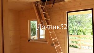 Чердачная лестница складная для дачного дома фото дачник52